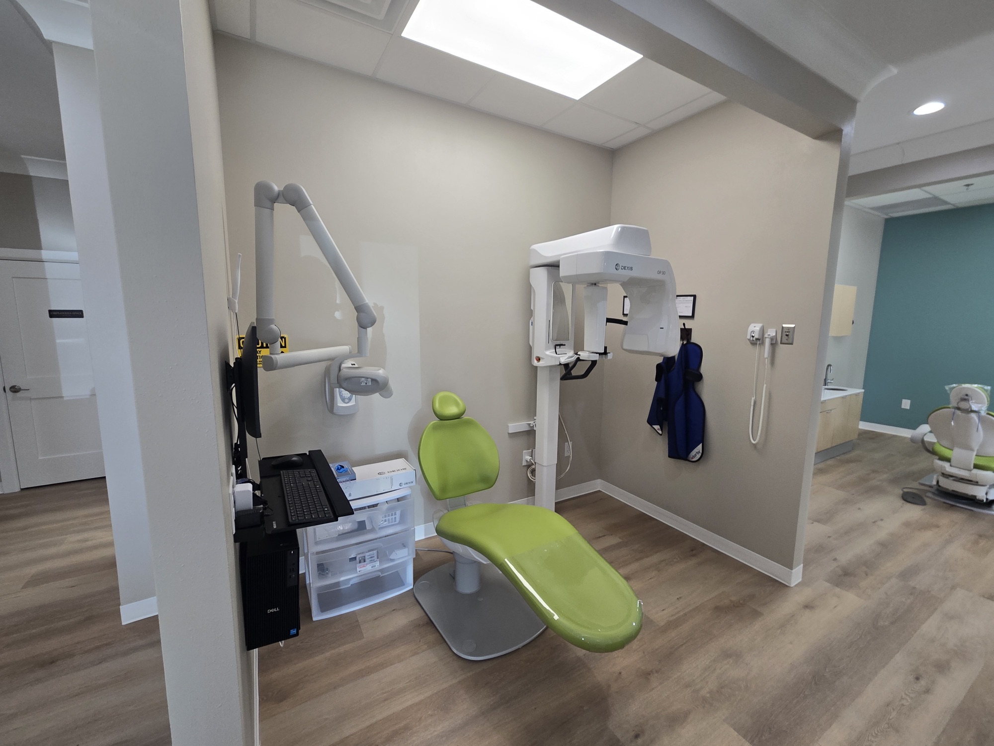 Dental imaging area at Turtle Bay Pediatric Dentistry